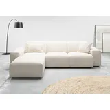 Andas »Glimminge L-Form auch in Breitcord, Feincord + Easy care-Bezug,« Breite 264, Zierkissen