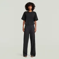 G-Star Jersey Jumpsuit, - Schwarz - Damen - M