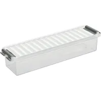SUNWARE Aufbewahrungsbox Q-Line 27 x 8,4 x 6,1 cm 1-tlg. transparent