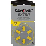 12 x Rayovac Hörgerätebatterien 10 Extra Advanced 1,45V 105mAh 10AU-6XEMF