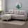 Homcom Sofa, Ecksofa, LxBxH: 193 x 136 x 85 cm | Gr.: onesize
