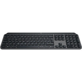 Logitech MX Keys S Graphite US International + MX Palm Rest Bundle