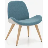 Loungesessel Alva mit Holzbeinen