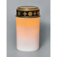 Trendline Led Grablicht Ø 7 X 12 Cm Warmweiß Grabkerze
