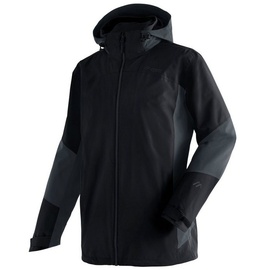 Maier Sports 3-in-1-Funktionsjacke Ribut M funktionale Doppel-Jacke für Wanderungen und Ausflüge schwarz 58