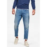 G-Star 3301 Regular Tapered Jeans Worn In Azure 38 36