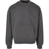 URBAN CLASSICS Organic Boxy Pocket Sweatshirt Dark Shadow M