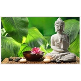 Papermoon Infrarotheizkörper EcoHeat 60X100 cm 600 Watt, Buddha Meditation