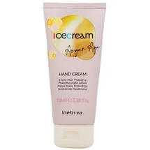 Inebrya Ice Cream Argan Age Hand Cream – Crema Mani Protettiva, 100 ml