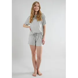Tom Tailor Shorty Pyjama-Shorts Grau melange 38