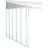 CANOPIA Seitenwand Terrassenüberdachung 400 cm weiß