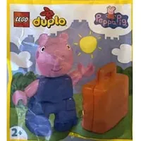 LEGO DUPLO Peppa Pig George Figur Mit Aktentasche – Ab 3+