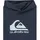 QUIKSILVER Comp Logo Hoodie Sweatshirt Blau 8