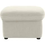 DOMO collection Hocker Faenza Polyester 60 x 41 x 60 cm Beige