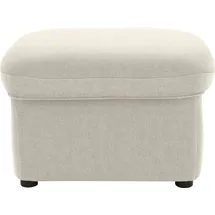 DOMO collection Hocker Faenza Polyester 60 x 41 x 60 cm Beige