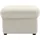 DOMO collection Hocker Faenza Polyester 60 x 41 x 60 cm Beige