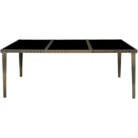 Tectake Monaco Set 9-tlg. natur