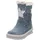 superfit Mädchen FLAVIA warm gefütterte Gore-Tex Stiefel, BLAU/SILBER 8010