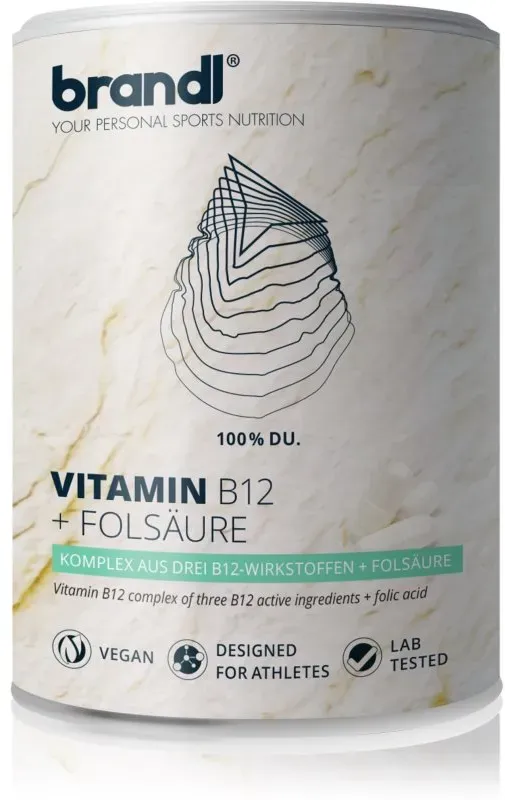 brandl Vitamin B12 Folsäure aus 3 Aktivformen Folsäure vegan 120 KAP