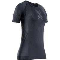 X-Bionic Xceed Run Kurzarm-baselayer - Black / Rhino Grey