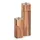 Zeller Present Pfeffermühle 13,5 cm Beige unbefüllt