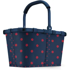 Reisenthel carrybag frame mixed dots red