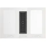 Klarstein Full House 77 Down Air System Induktionsherd + Dunstabzugshaube 477 m3/h EEC A Weiß