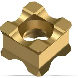 Fein Wendeschneidplatte SX Radius 2,5 mm für die universelle Anwendung
