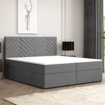 m-punkt Malibu 180 x 200 cm Grau