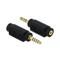 Delock Audiokoppler - Symmetrisches Stereo 4,4 mm männlich zu 4-poliger Mikro-St
