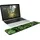 Logilink ID0169 "Wald" Gaming Tastaturpad mit schmal Handgelenkauflage Grün
