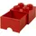 NHG Aufbewahrungsbox LEGO Brick Drawer 4 25,0 x 18,0 cm 1-tlg. rot