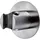Evenes Wandbrausehalter INOX mit runder Rosette, Ø 60 mm, Edelstahl poliert Evenes