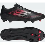 Adidas F50 League FG/MG Fußballschuhe, Core Black/Iron Metallic/Lucid Red