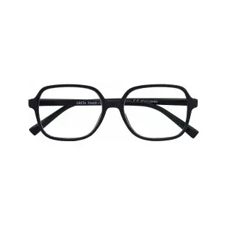 Lesebrille GRETA, schwarz, +1.50 dpt mit Etui