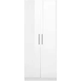 OTTO home Drehtürenschrank Sylt 80 x 200 x 52 cm Weiß