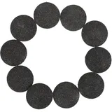 MUSISALY Ersatz 10 Stück Fußfeilenaufsätze 4cm Elektrisch Für Fußschleifer Hornhautentferner Zubehör Für Weiche Glatte Füße