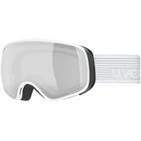 Uvex scribble FM sph Kinderskibrille, white/silver-clear, one size