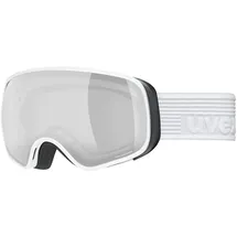Uvex scribble FM sph Kinderskibrille, white/silver-clear, one size