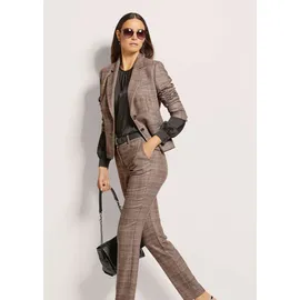 Madeleine Blazer Glencheckblazer Braun 46