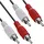 InLine Audiokabel 2x Cinch-Stecker/Stecker 2,0m (89933)