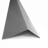 Weka Traufblech 200 cm x 200 cm Grau