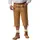 Men Plus by Happy Size Men Plus Lederhose in zimt | weiß 62