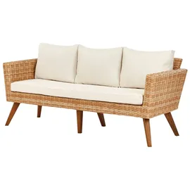 Beliani Vittoria Set 5-tlg. Beige/Weiß/Braun