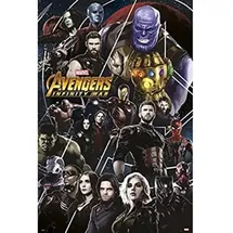 Grupo Erik Poster Avengers Infinity War 2