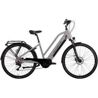 Trapez 28" RH 45 cm silber matt