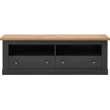 OTTO home Westminster TOPSELLER Lowboard 153 cm Grau Holzwerkstoff/Metall
