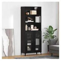 vidaXL Highboard 69,5 x 180 x 34 cm Schwarz