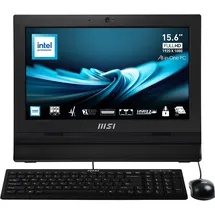 MSI PRO AP162T All-in-One-PC 2023 15,6" Touchscreen Intel N100 3,4 GHz 4 GB RAM 128 GB SSD Intel UHD Graphics