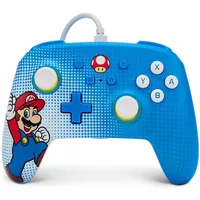 THQ Nordic Switch Controller Mario Pop Art blau